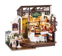 Robotime Rolife No.17 Cafe Shop DIY Dollhouse Kit 25 x 15 x 19.5 cm 1PC