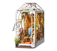 Robotime Rolife Garden House Book Nook DIY 3D Puzzle Toys 11 x 20.3 x 24.1 cm 1PC