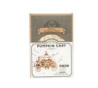 ROBOTIME Rolife Pumpkin Cart 3D Wooden Puzzle DIY Craft Kit TG302