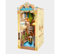 Rolife Romantic Venice DIY Book Nook Shelf Insert Model Kit TGB08