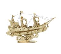 Robotime 3D Wooden Sailing Ship Model Puzzle Kit