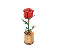 ROBOTIME Rowood Pink Carnation Wooden Flower Craft Kit TW051