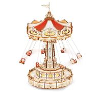 Robotime Swing Ride 3D Wooden Puzzle for Adult Xmas Gift Toys