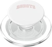 Robots are Coming, Beware! Act friendly to AI Robotics PopSockets PopGrip for MagSafe