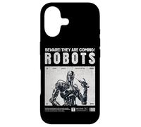 Robots Are Coming, Praise your robotic overlords. Fun warn Case for iPhone 17