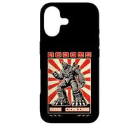 Robots Are Coming, Praise your robotic overlords. Fun warn Case for iPhone 17