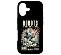 Robots Are Coming, Praise your robotic overlords. Fun warn Case for iPhone 17