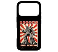 Robots Are Coming, Praise your robotic overlords. Fun warn Case for iPhone 17 Pro