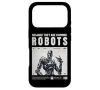 Robots Are Coming, Praise your robotic overlords. Fun warn Case for iPhone 17 Pro