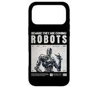 Robots Are Coming, Praise your robotic overlords. Fun warn Case for iPhone 17 Pro Max