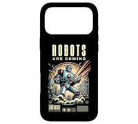 Robots Are Coming, Praise your robotic overlords. Fun warn Case for iPhone 17 Pro Max