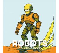Robots Coloring Book