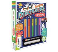 Robots, Racers, Dinosaurs Coloring Set