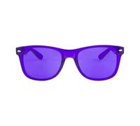 RobRia Color Therapy Glasses - Chromotherapy Tinted Lens Glasses, Scratch-Resistant Lenses with Premium Frames (Indigo)