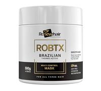 ROBTX Anti-Frizz, Thermo-Active, Multi-Control, Smart Technology Hair Treatment Mask | Volume Reduction, Shine & Softness | Vegan | Salon Finish 500ml