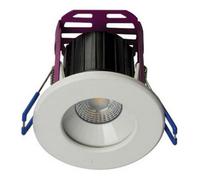 Robus 'Ramada' Dimmable LED Downlight 3000K - 7W (White/Brushed Chrome)