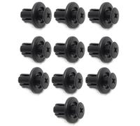 ROBUST 10 Pcs Universal 8mm Wheel Arch Lining Trim Screw Rivet Type Black Plastic Fastener Clips Car for Honda Mazda Nissan Toyota Mitsubishi Hyundai Ford