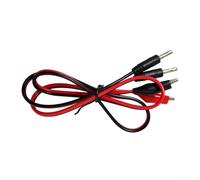 Robust 10A DC Test Cable featuring for alligator Clips for Secure Connection in Electrical Measurements 60cm
