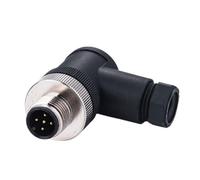 Robust 12Mm Aviation Plug Connector Set PG7 12Mm Aerial Coupler Compatible for Aerospace & Transportation Applications