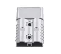 Robust 175A Power Connector for Forklift Golf Cart EV - Silver Contact Terminal Block 600V Industrial Grade(Gray)