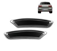 ROBUST 2 Pcs Chrome Exhaust Deflector Frame Stainless Steel for Volkswagen Passat B8 2014-2018