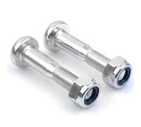 ROBUST 2 pcs Front Lower Suspension Control Arm Wishbone Pinch Bolt for Ford Focus Mk1 Escort Mk4 Mk5 Mk6 Mk7 Fiesta Mk3 Mk4 KA Orion Mk2 Mk3 Puma Scorpio Sierra E802282S72 6080625 6 080 625