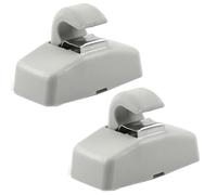 ROBUST 2 Pcs Sun Visor Hook Clip Bracket for VW Bora Caddy Golf Mk4 Sharan Passat Polo Amarok Transporter T5 Touran Seat Ibiza Leon Skoda Fabia Octavia Superb 3B0857561B
