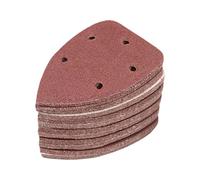Robust 30Pcs Detail Sander Sandpaper 5 Hole Backing Systems Abrasive Pads Sanding Sheets Sandpaper