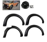 ROBUST 4 Pcs Wide Body Wheel Arches Fender Flares Kit for Ford Ranger T6 T7 2014-2019