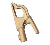 Robust 500A Copper Welding Ground Clamp with Rotating Design for Easy Cable Management High Current Earth Clamp for Welders Secure Hold on Irregular Surfaces(300A)