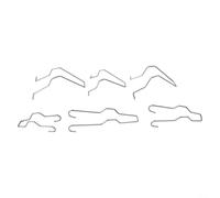 Robust 6/9/12pcs Headlight Bulb Retaining Clips for H1 H3 H4 H7 Types in Automotive (6pcs)