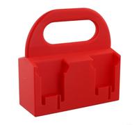Robust ABS Battery Holder For Organizing 14V And 18V Batteries Secure Storage Solution For Garages Workbenches And Vehicles(gray)
