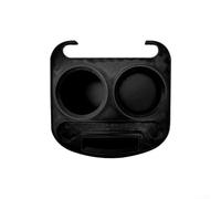 Robust ABS Plastic Drink Holder for Chairs Featuring Closed Hanging Rings, Designed to Clip Securely on Gravity Chair Feet for Outdoor Beach, For Camping, or Yard Use