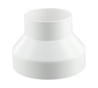 Robust ABS Ventilation Pipe Reducer for Efficient Airflow in Various For Duct Systems (150-100)