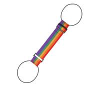 Robust adjustable luggage connection strap for safe stacking, comfortable travel, makes it easier to carry multiple suitcases as well as identification on the go. Ideal accessory for (multicolour, one