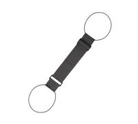 Robust adjustable luggage connection strap for safe stacking, comfortable travel, makes it easier to carry multiple suitcases as well as identification on the go, ideal accessory for (black, one size)