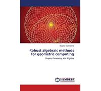 Robust algebraic methods for geometric computing: Shapes, Geometry, and Algebra