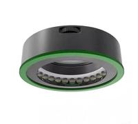 Robust All-Metal LED Microscope Lamp Featuring Polarized Ring Light and Adjustable Light Intensity Settings