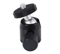 Robust Aluminum Alloy Ball Head Adapter With a 14 Screw Base Ideal for Mounting For DSLRs on Mic Stands Efficiently (D)