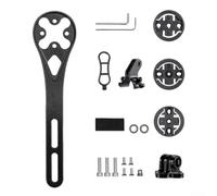 Robust Aluminum Alloy Bicycle Mount for Computers and Cameras, Tailored for the Needs of Serious Cyclists