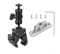 Robust Aluminum Bracket for DJI 4 Pro NEO2 Remote Controllers with Spherical Joint Flexibility and 14 Mounting Hole Configuration (a)