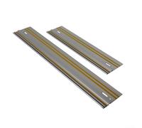 Robust Aluminum Guide Rail Kit for Smooth and Straight Cuts in Carpentry (1pair Clamps)