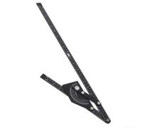 Robust Angle Measuring Protractor Aluminum Alloy Tool for Accurate Measurements in Woodworking Projects