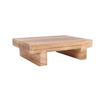 Robust Bedside Table Step Stool Made of Wood, Non-Slip Footstool with Load Capacity, Portable Wooden Step Stool for Adults and Children