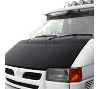 ROBUST Bonnet Bra Cover Protector Guard Diamond Effect Black Leather Full Bonnet for VW Volkswagen Transporter T4 1990-2003