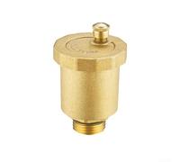 Robust Brass Auto Vent Valve Featuring Standard Male Thread for Enhanced For Solar Water Heating Efficiency (1/2'')