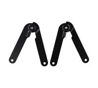 Robust Cabinet Door Hinges with Heavy Duty Iron Material and Rust Resistant Treatment for Folding Tables and Attic Hatches