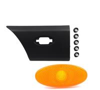ROBUST Car Trim Moulding Strip and Side Rear Left Passenger Side Orange Marker Lamp Replacement for Vauxhall Opel Movano B Renault Master III Mk3 261B00001R 93197651 441955