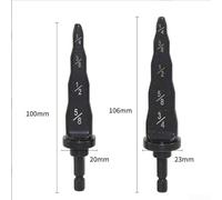 Robust Copper Tube Expander for Hand Drill with For Hexagonal Handle, English Metric Applications (A)