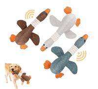 Robust Duck-Designed for Heavy Chewers, 2026 New Indestructible Goose Dog Toy with Long-Lasting Stitching, Extremely Durable Rubber Duck Dogs (3pcs)
